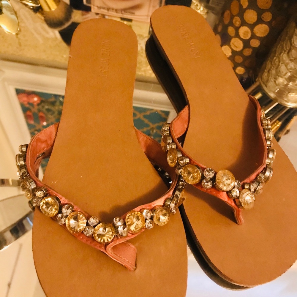 Nine West flat sandals